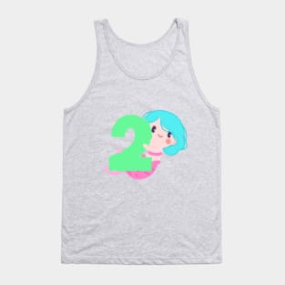 Mermaid Series: Number 2 Tank Top